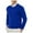Blue, variant on Men's Slim Fit Lightweight Knitted Sweater – Smooth, Soft, Skin-Friendly Crew Neck Long Sleeve Pullover for Autumn Winter Casual or Dressy Wear