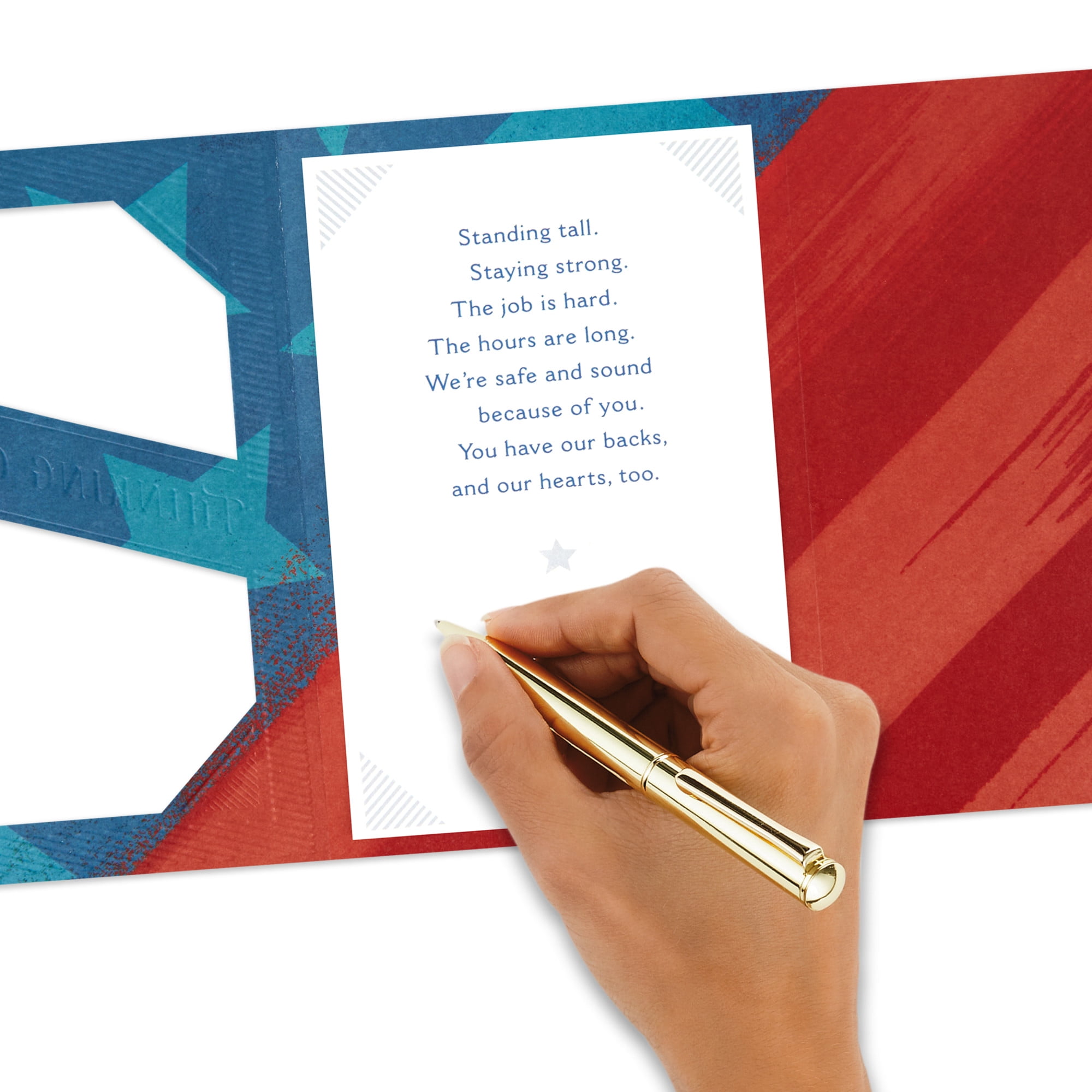 Hallmark Military Appreciation Card (Thinking of You)
