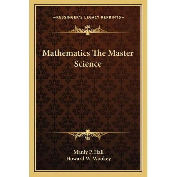 Mathematics The Master Science