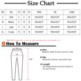thumbnail image 3 of Kmdttou Cargo Pants Women Stretchy Plus Size Flap High Waisted Work Pants Multi-Pockets Versatile Straight Leg Pants Trousers, 3 of 4