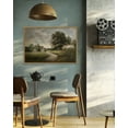 thumbnail image 4 of Drsoum Framed 24x36in Vintage Landscape Wall Art Classical Painting Countryside Room Decor Natural Framed, 4 of 7