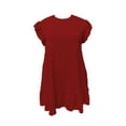 thumbnail image 3 of WILLBEST Vestidos Para Mujer Vestido Informal De Verano Para Mujer, Vestido Midi Sin Mangas Acampanado Con Dobladillo Con Volantes Para Uso Diario, Viajes, Vacaciones, Fiestas Y Salidas., 3 of 3