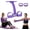8-Tube Purple, variant on 3 in 1 Multifunction Pedal Resistance Band,10-Tube Pedal Resistance Device,Adjustable Pedal Resistance Band with Handle,Natural Latex Sit-Up Trainer,Full-Body Shaping