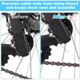 thumbnail image 4 of 14Pcs Brake Cable Drive Rollator Replacement Parts, Brake Cable Parts for Walkers, Rollator Walker Parts with 45 Inch Brake Cable, Rollator General Brake Cable Kit for Majority Brands of Rollator, 4 of 7