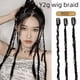 thumbnail image 1 of Peluca mujer y2k trenzas cola de caballo dulce chica fresca caliente reflejos teñido trenzado trenzado sucio orejas trenzadas teñido boxeo cabello trenzado, 1 of 4
