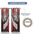 thumbnail image 3 of Anime Curtains for Bedroom Drapes DAN DA DAN Takakura Ken Print Design Window Treatments Curtain Panel Set, 2-Panels, 55" W x 63" L, 3 of 8