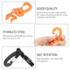 thumbnail image 2 of Clips De Soporte Para Manguera De Buceo, 2 Uds., Rotación De 360 ​​Grados, Clip De Manguera Bcd Doble Para Buceo Con Hebilla De Gancho A Presión Moyic OD016459-02, 2 of 6