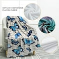 thumbnail image 3 of Manta Blanket Jekeno con forma de mariposa, 127 x 152 cm, suave y cálida, 650 g, 3 of 6