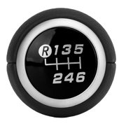Sarapandan 6-Speed Automatic Replacement, Black Subaru Car Gear Shift Knob