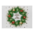 thumbnail image 1 of WHEANG Table Mat Christmas Table Mat Hotel Tableware Mat Printed Table Mat, 1 of 8