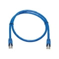 thumbnail image 2 of Eaton Tripp Lite Series Cat6a 10G Snagless F/UTP Ethernet Cable RJ45 M/M PoE CMR-LP Blue 3 ft. 0.91 m TAA, 2 of 4