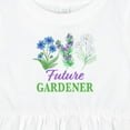 thumbnail image 4 of Inktastic Future Gardener Girls Baby Dress, 4 of 5