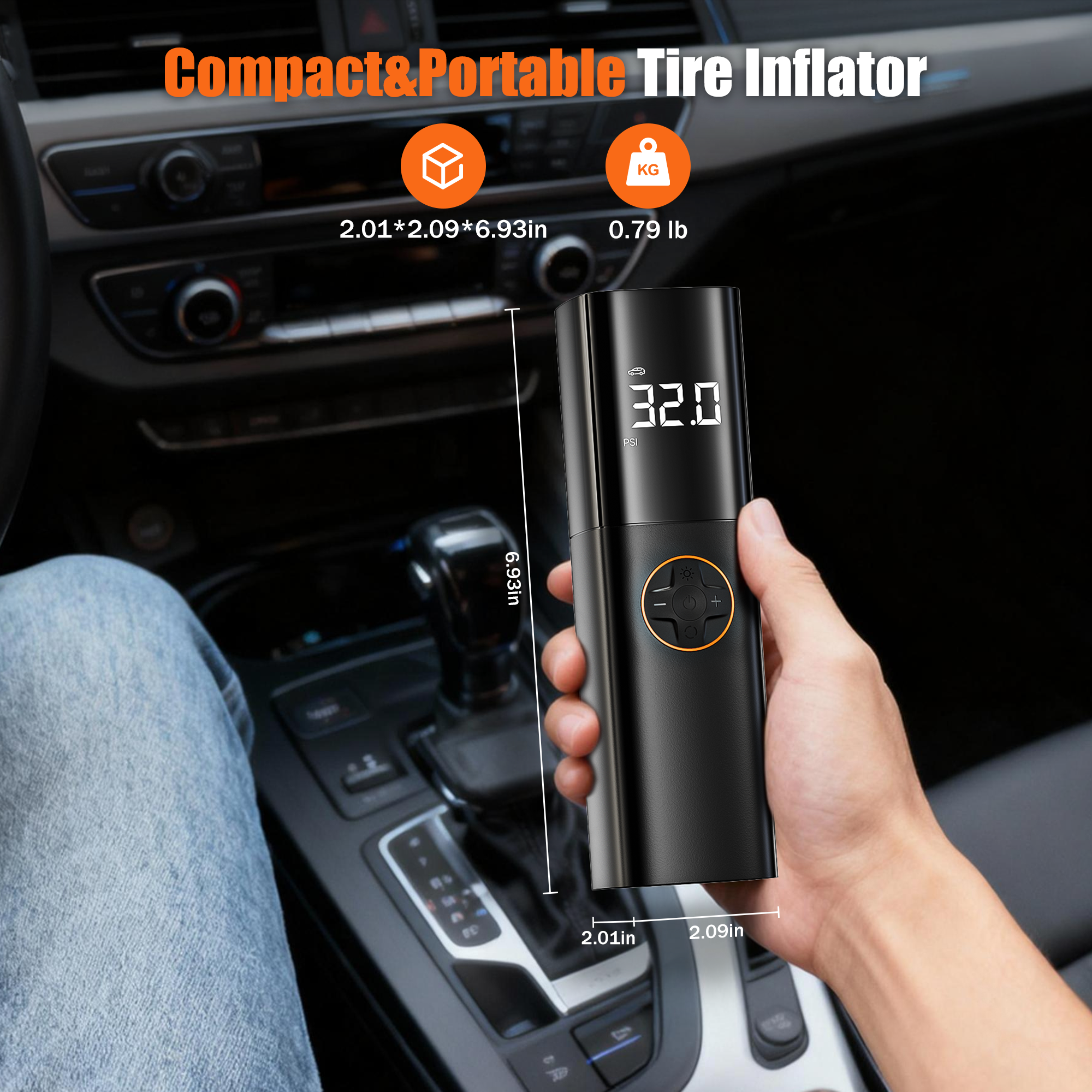Aomboo Cordless Tire Inflator 150PSI photo 7