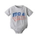 thumbnail image 1 of Ropa Para Bebé (Niño O Niña), Conjunto Para Niño Pequeño, Pelele De Gran Tamaño, Camisas, Pantalones Cortos, Bandera Americana Retro, Ropa A Juego, Gris Odeerbi LM103-9925, 1 of 9
