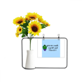 thumbnail image 1 of Eres un imbécil de cactus Tarjeta de bendición de jarrón de girasol artificial, 1 of 3