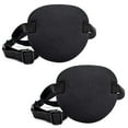 thumbnail image 1 of Paquete de 2 máscaras ajustables para ojos perezosos de baja visión, color negro Ormromra CDWJ216, 1 of 7