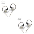 thumbnail image 2 of Bearachild CCA CA2 Dynamic HIFI Bass Auriculares Auriculares One ForEar Auriculares Auriculares deportivos con cancelación de ruido Blanco Ohne Mikrofon 2piezas, 2 of 6