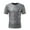 Silver, variant on Jamicy Mens Shirts Casual Summer Wear 2025 Men's Metallic T-Shirt Crew Neck Short Sleeves Shiny Nightclub Sparkle Tee Shirt