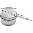 ALDKitchen 1-Head Sauce Dispenser Warmer - Manual Control, Stainless Steel, For Home & Commercial Use
