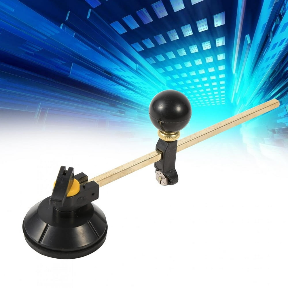 Tebru Circular Glass Cutter Circular Cutter,1pc High Quality Adjustable