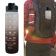 thumbnail image 5 of Tazas de agua de 1000ml para adultos y niños, hervidor deportivo con degradado de paja, regalos (blanco y negro) Ehuebsd Libre de BPA, 5 of 6