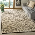 thumbnail image 4 of SAFAVIEH Tahoe Thelma Quatrefoil Shag Area Rug, 6'7" x 6'7" Square, Navy/White, 4 of 9