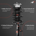 thumbnail image 3 of A-Premium Front Pair (2) Complete Strut and Coil Spring Assembly Compatible with BMW X3 2004-2010, Driver and Passenger Side, 3 of 8