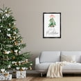 thumbnail image 3 of Stupell Industries Meet Me Under Mistletoe Holiday Painting Black Floater Framed Art Print Wall Art, 21 x 31, 3 of 10