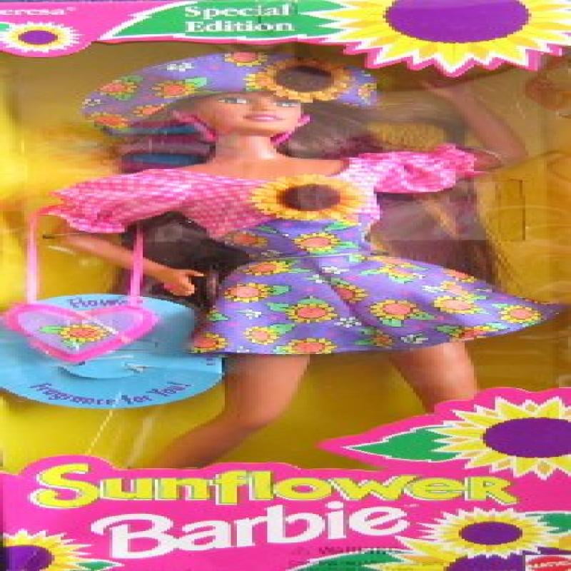 TERESA Sunflower Barbie Doll - Special Edition (1994) - Walmart.com