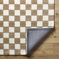 thumbnail image 4 of Hauteloom Timin Wool Living Room, Bedroom Area Rug - Contemporary - Cream, Dark Red - 8' x 10', 4 of 6