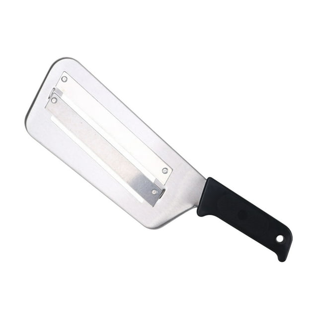 Juego de Cuchillos de Acero Inoxidable para Rebanar Repollo, Cortador de Verduras de Doble Hoja, Pelador Eficiente, Herramienta de Cocina Multiusos, Resistente a La Oxidación, 2 Piezas, Esencial para