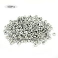 thumbnail image 2 of Letter Beads, Acrylic Beads, 500Pcs Round Alphabet Beads Practical Jewelry Clothing For Craft DIY, 2 of 8