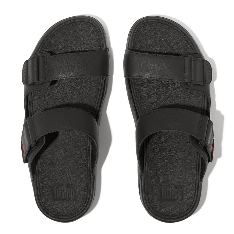 FitFlop Men's Gogh Moc Adjustable Strap Slide Sandal - Walmart.com