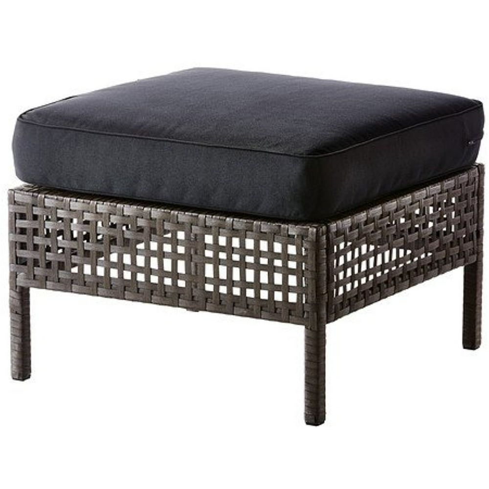 Ikea Footstool, outdoor, blackbrown 18382.82626.816