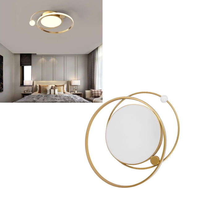Lámpara De Techo De Montaje Empotrado, Luz De Techo LED Con Control Remoto De Aplicación, Cuidado De Ojos Para Dormitorio