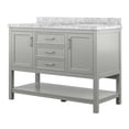 thumbnail image 4 of Design Element Affinity 49" Single Sink Bathroom Vanity in Grey, 4 of 11
