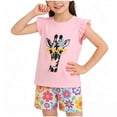thumbnail image 5 of Amidoa Girls 2 Piece Outfits Summer Clothes Cute Graphic Tank Top and Casual Shorts Kids Clothing Sets Black Size 18, 5 of 5