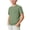 Green, variant on akafmk Boys Crewneck Tees with Pocket Short Sleeve Casual Breathable Everyday Base T-Shirts 5-15 Years