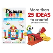PicassoTiles 41PCS Hedgehog Block Building Set with Idea Book, STEM/STEAM Educational Construction Toy for Kids Preschool & Kindergarten