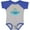 Baseball Heather and Royal, variant on Inktastic Sarasota Florida Vacation Travel Boys or Girls Baby Bodysuit