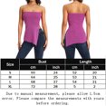 thumbnail image 2 of Verano Sexy Tube Tops Mujeres europeas Chaleco sin mangas Ropa femenina (Rose Red M) FLhrweasw Para estrenar, 2 of 8