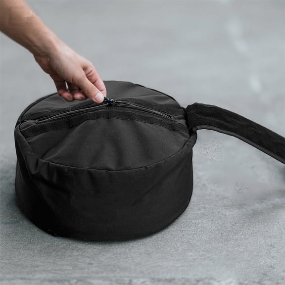 OPTUTUS 100LBS Workout Sandbag 15 x 10 inch – Heavy Duty Fitness Weight Training Sand Bag with Handles, Adjustable Strength Training Equipment for Home Gym and Outdoor Exercise