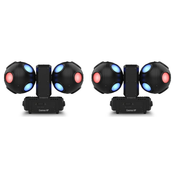 2) Chauvet DJ Cosmos HP RGBW LED DMX Beam/Strobe Dance Floor Effect Party Lights