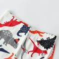 thumbnail image 4 of WIBACKER 2-7 Years Toddler and Little Boys' Long Sleeve Top and Pants Snug Fit 100% Cotton 2 Piece Pajama Set - Dinosaur, 4 of 7