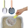 thumbnail image 5 of 2 Pack Cat Litter Shovel, Durable Abs Plastic Litter Shovel, Cat Litter Shovel, Pet Cleaning Tool, Instantly Filters Cat Litter And Feces, 5 of 5