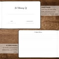 thumbnail image 5 of Skyline Funeral Guest Book, 10''x7'', Black, 5 of 6