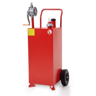 Goodyear Heavy Duty Mobile Lubricant Oil Pump Kit with Oil Drum Trolley for  58 Gallon Drum