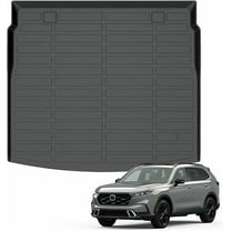 Auxko All Weather Cargo Liner Fit for Honda CR-V(Include Hybrid) 2023 2024 2025 2026 Upper Position TPE Rubber Trunk Mat CRV Accessories All Season Guard Odorless Anti-Slip Cargo Mat Black