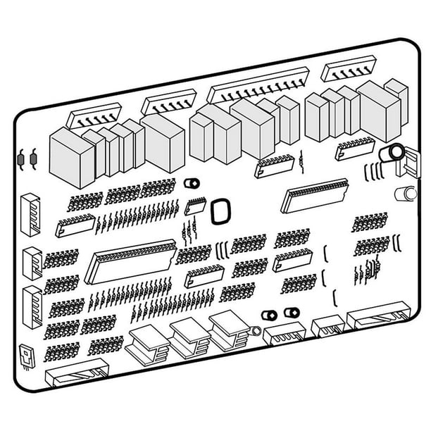 Tarjeta de control electrónico para refrigerador Samsung DA94-02862B