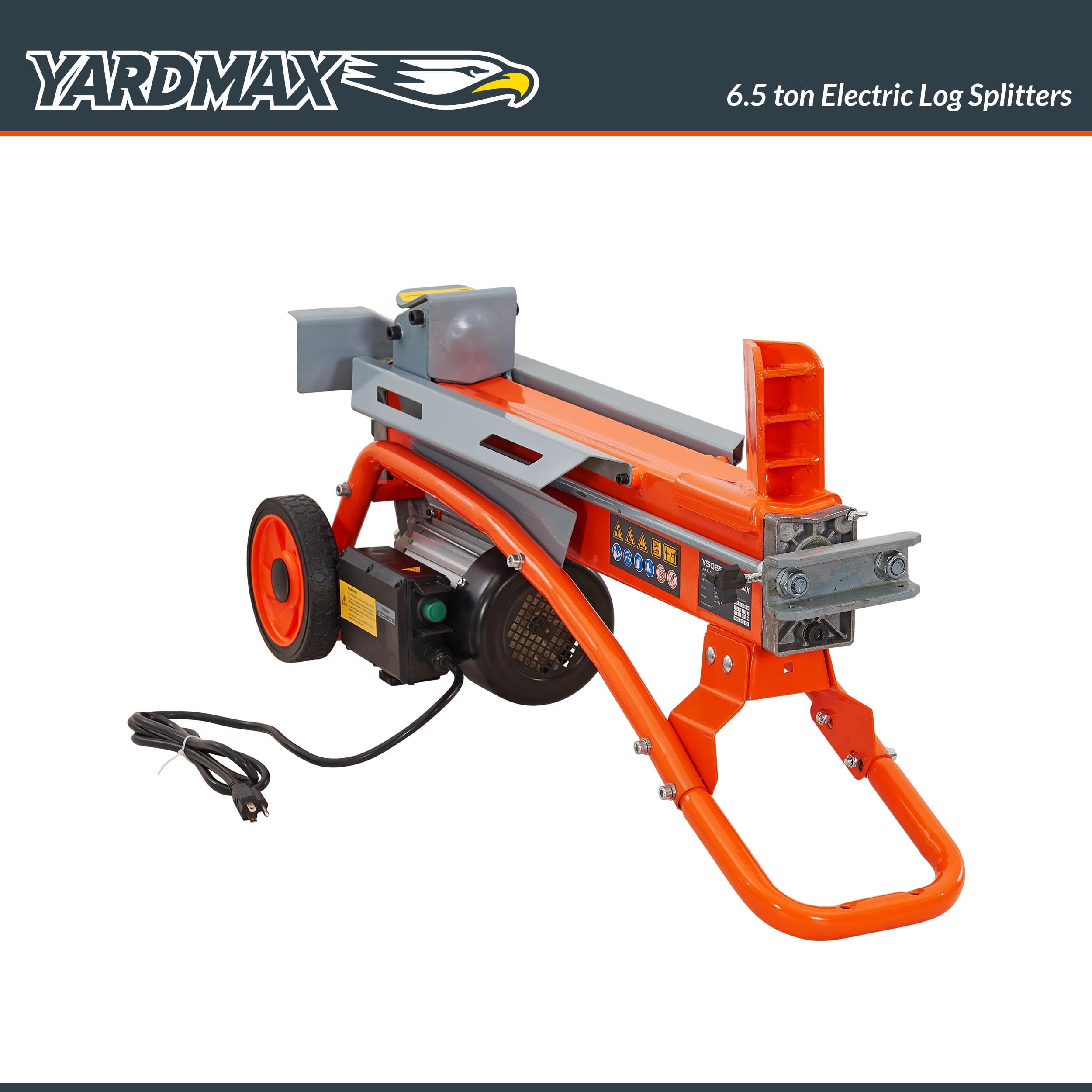 6.5-Ton Electric Log Splitter